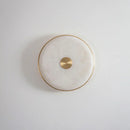 Round Beran Alabaster Wall Light