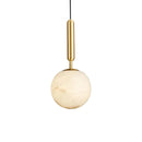 Round Bosso Alabaster Pendant Lamp