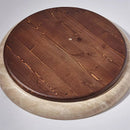 Round Kuzco Travertine Ceiling Light