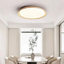 Round Kuzco Travertine Ceiling Light