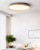 Round Kuzco Travertine Ceiling Light