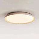 Round Kuzco Travertine Ceiling Light