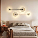 Round Mito Travertine Wall Lamp
