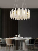 Round Noah Alabaster Chandelier