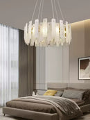 Round Noah Alabaster Chandelier