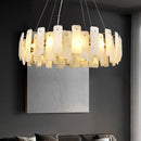 Round Noah Alabaster Chandelier