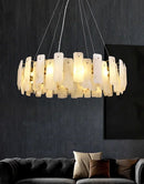 Round Noah Alabaster Chandelier