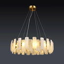 Round Noah Alabaster Chandelier