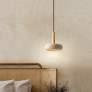 Round Travertine Pendant Light