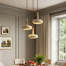 Round Travertine Pendant Light