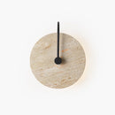 Round Travertine Wall Lamp