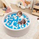 Kiddie Baby Playpen with 200 Ocean Balls and Storage Bag-Gray by DirectDeals