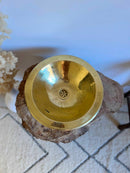 Round Sink - Round Hammered Brass Sink