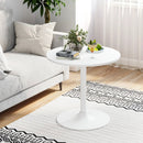 Round Bistro Table 40 Inch Bar Height Tall Coffee Cocktail Table by LJGDeals