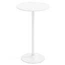 Round Bistro Table 40 Inch Bar Height Tall Coffee Cocktail Table by LJGDeals