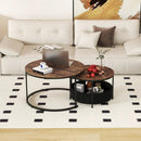 Round Coffee Table Set of 2 by LJGDeals