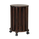 Round Portable Wood Nesting Stools with Locking Casters by DirectDeals