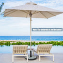 35lbs Umbrella Base with Built-in Cement by LJGDeals
