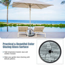 35lbs Umbrella Base with Built-in Cement by LJGDeals