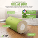 Premium Organic Cotton Yoga Bolster - Round, Rectangle, Pranayama