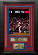 Roy Halladay NLDS No Hitter Philadelphia Phillies 8x10 Framed Baseball Photo with Engraved Autograph by Dynasty Sports & Framing