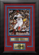 Roy Oswalt in Action Philadelphia Phillies 8" x 10" Framed Baseball Photo with Engraved Autograph by Dynasty Sports & Framing