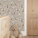 EazzyWalls Storybook Forest Animals Wallpaper