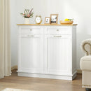 Kitchen Tilt Out Trash Cabinet with 2 Drawers and Adjustable Shelf by LJGDeals