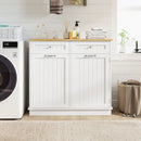Kitchen Tilt Out Trash Cabinet with 2 Drawers and Adjustable Shelf by LJGDeals