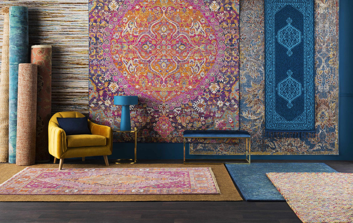 Burnt Orange Ojus Area Rug, photo 13 of 21