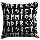 "Elder Futhark Runes" Throw Pillow