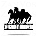 Running Horse Monogram