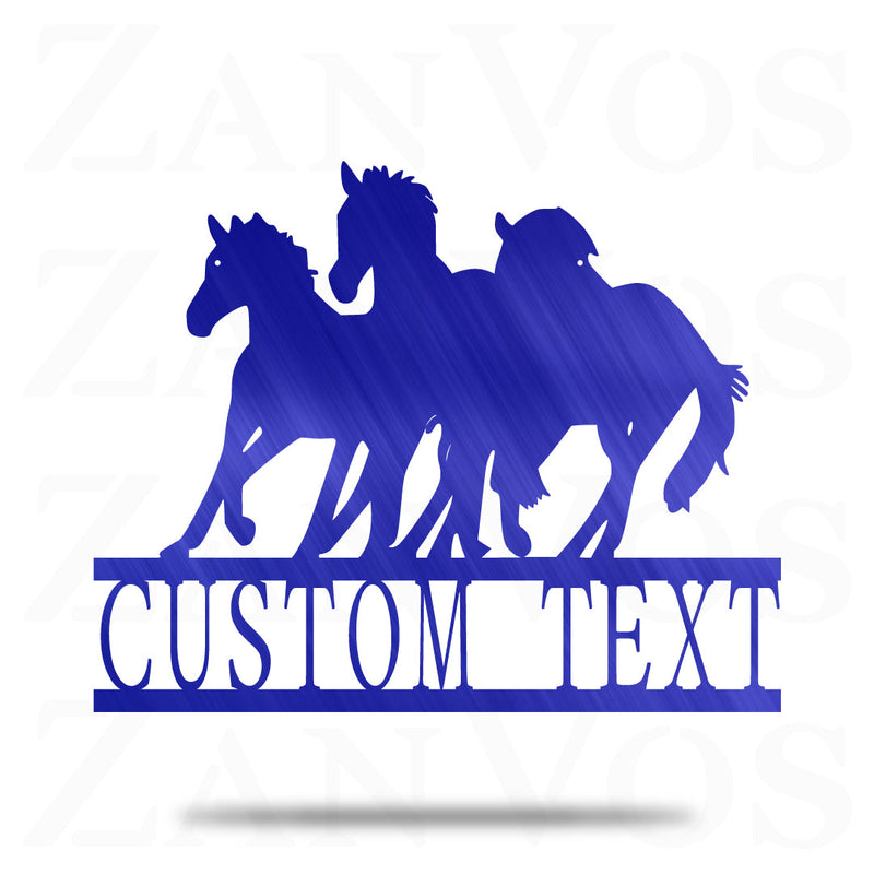Running Horse Monogram