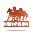 Running Horse Monogram