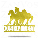 Running Horse Monogram