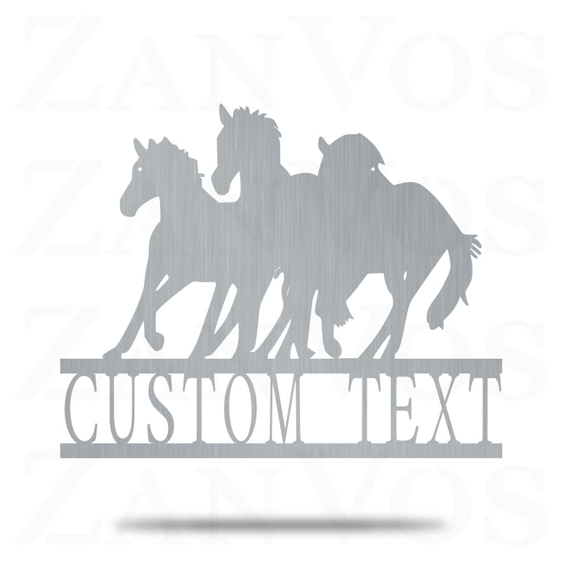 Running Horse Monogram