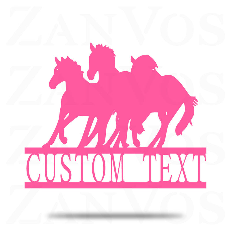 Running Horse Monogram