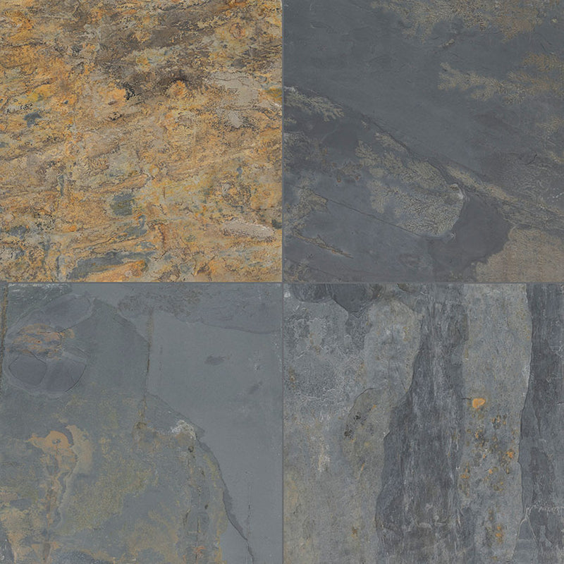 MSI Rustic Gold Gauged Slate Wall and Floor Tile