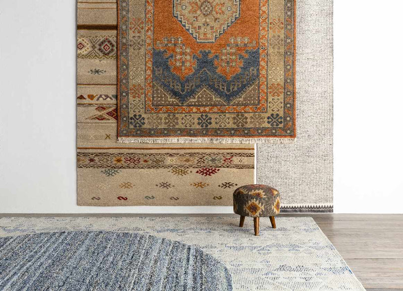 Nelson Rustic Khaki Area Rug