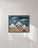 Wooden mountains
