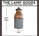 Rustic COPPER Farmhouse MILK CAN Barn Pendant Light Fixture