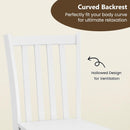 Rustic Dining Chairs Set of 2 Wooden Kitchen Chairs with Slat Tilt Backrest by LJGDeals