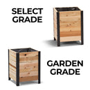 18″ x 18″ Planter Box - 24" TALL / Select Grade by Cedar Planters