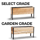 18" x 60" Raised Garden Bed - 30" TALL / Select Grade by Cedar Planters