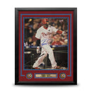Ryan Howard Philadelphia Phillies Autographed 16" x 20" Framed Baseball Photo by Dynasty Sports & Framing