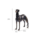GobekUsa Greyhound Dog Figurine Resin Home Decor Handicrafts