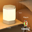 GobekUsa LED Night Light USB Lamp for Bedside Table, Human Touch Control, Bedroom Lighting