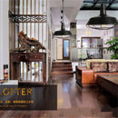 GobekUsa Iron Pendant Lights for Dining Room, Cafe, Clothing Store - Industrial Retro Loft Style