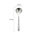 GobekUsa 304 Stainless Steel Small Gravy Ladle - 21cm/8.1inch | Dishwasher Safe Sauce Spoon