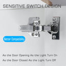 GobekUsa LED Cabinet Lights 10 Pack Internal Sensor Light for Closet Bedroom Night Lamp